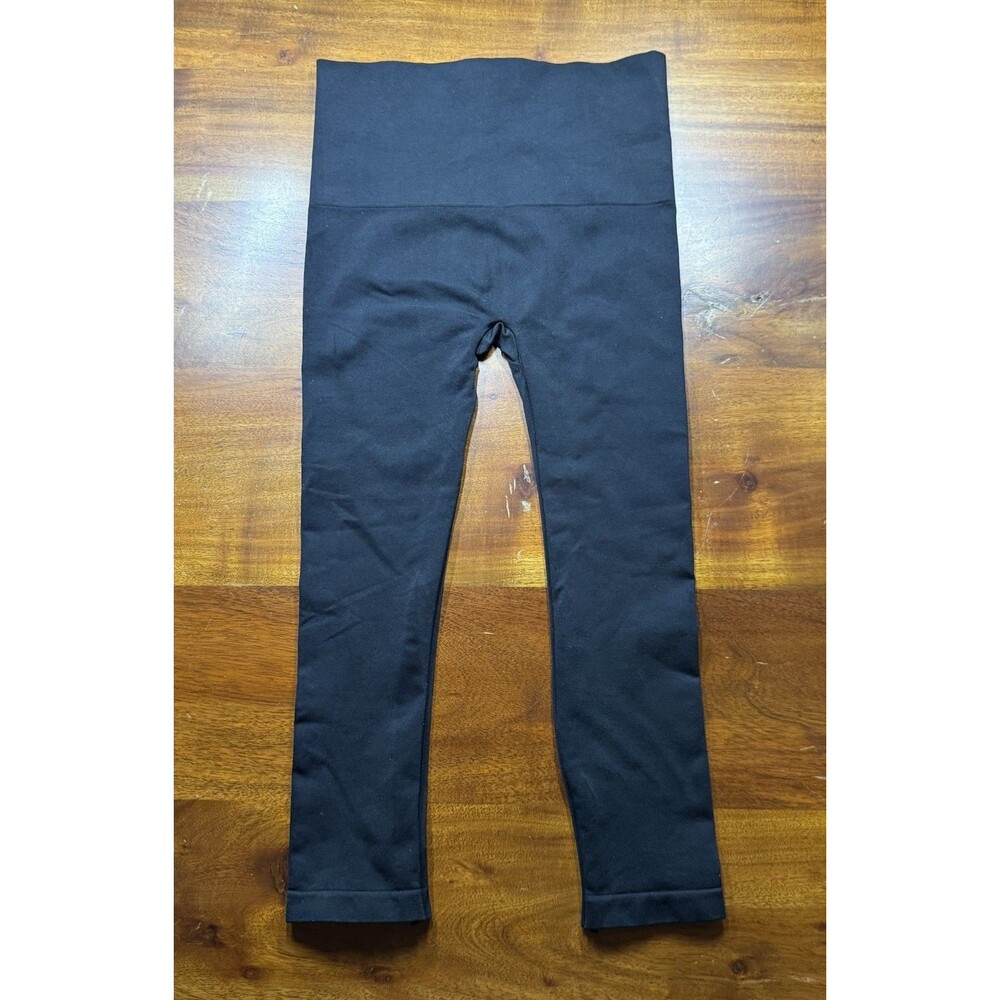 NWT Soma Slimming Crop Leggings Black Size Small S Seamless Compression Shaping